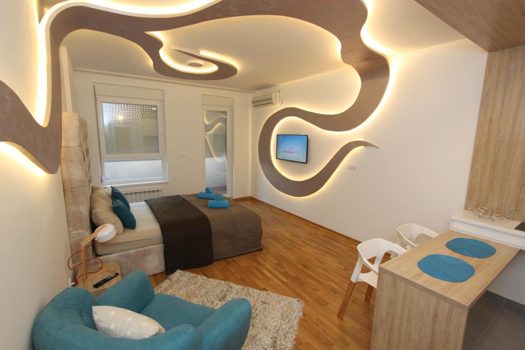 Riviera New Belgrade Apartment, Parking 5 Eur Per Day Exterior foto